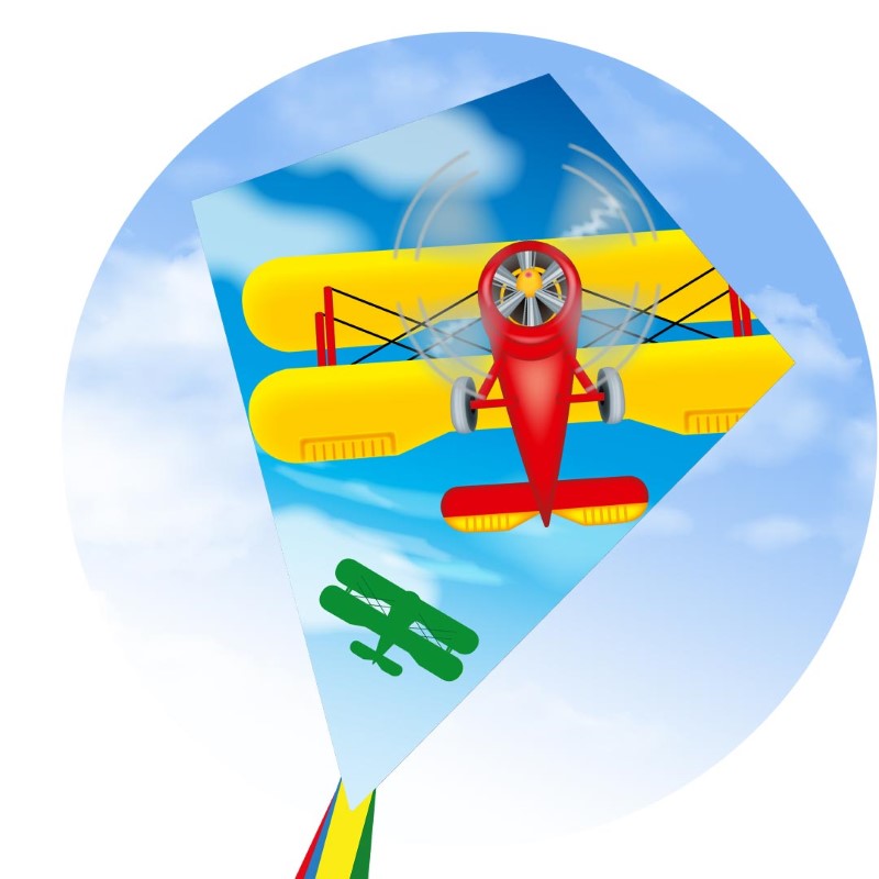 ECO: EDDY CLASSIC BIPLANE 70CM 28"